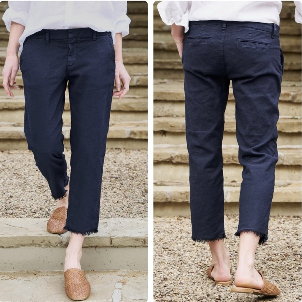 Frank & Eileen Blue Ankle Cropped Jeans